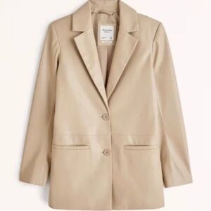 Abercrombie & Fitch Tan Blazer Size Small